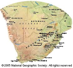 South African region where Hoodia originates from