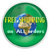 FREE shipping on ALL orders!
